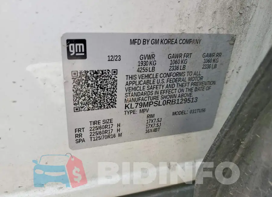 KL79MPSL0RB129513 Photo# 14
