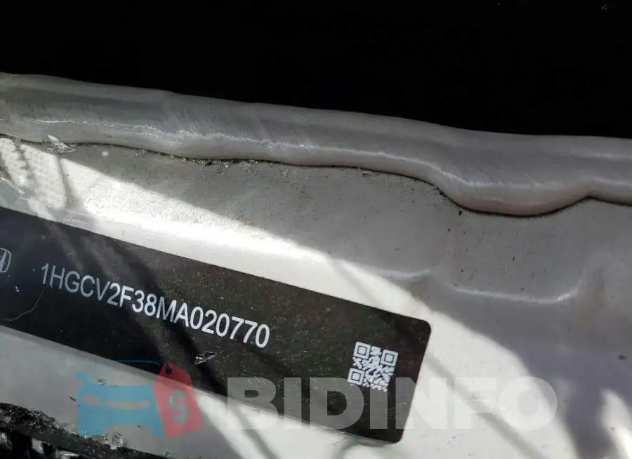 1HGCV2F38MA020770 Photo# 12