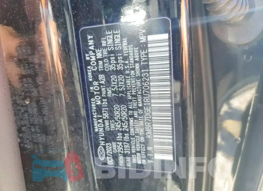KM8R7DGE1RU706231 Photo# 12