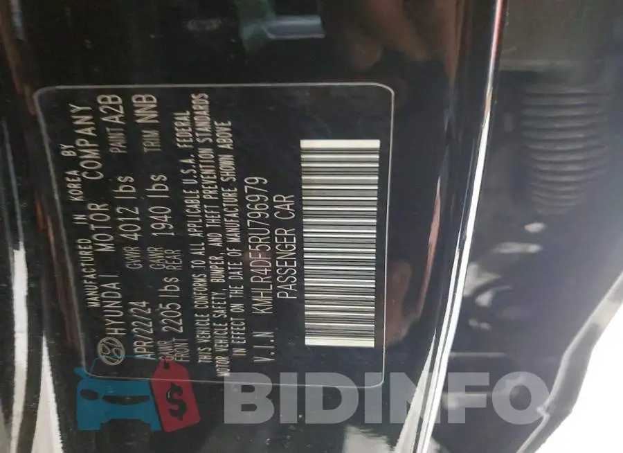 KMHLR4DF5RU796979 Photo# 12