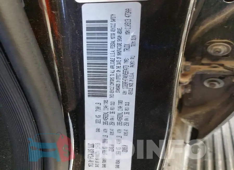 1C6SRFHT4KN597473 Photo# 14