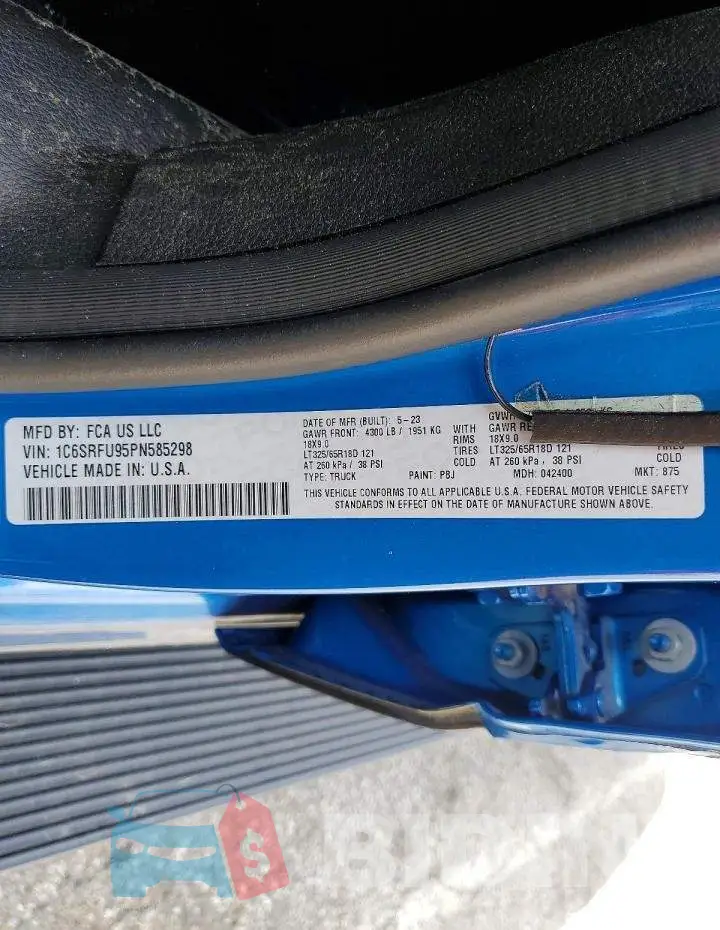 1C6SRFU95PN585298 Photo# 12
