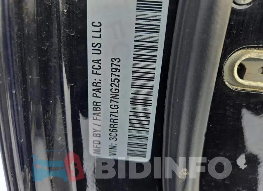 3C6RR7LG7NG257973 Photo# 12