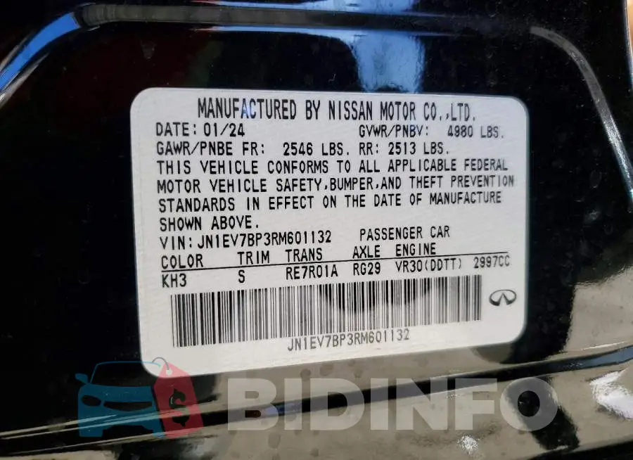 JN1EV7BP3RM601132 Photo# 12