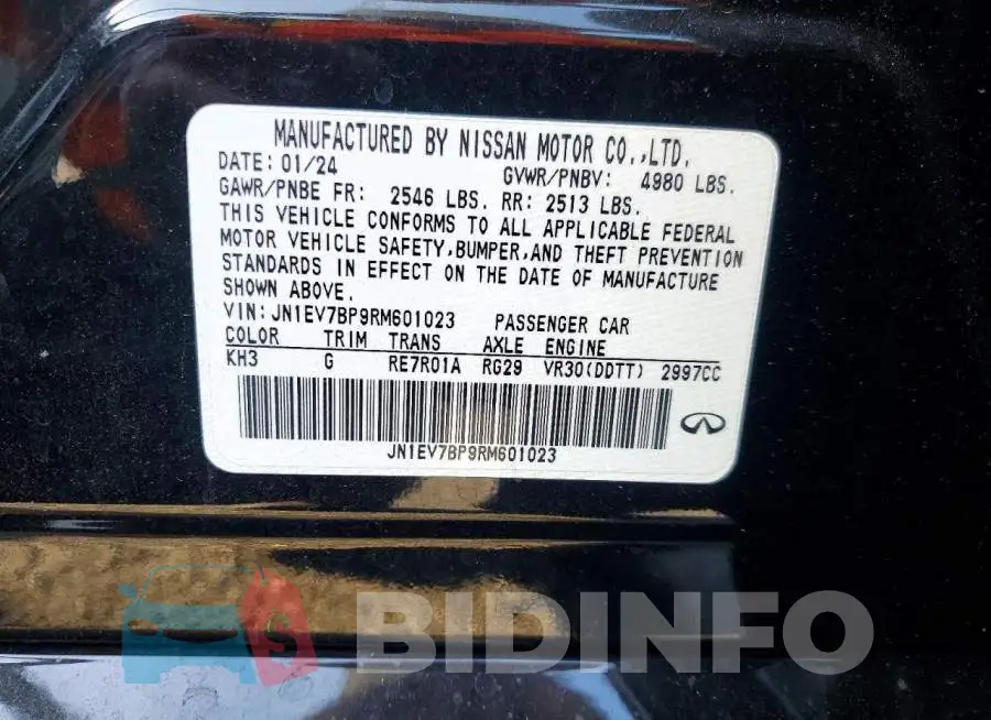 JN1EV7BP9RM601023 Photo# 12