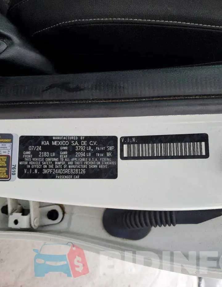 3KPF24AD5RE828126 Photo# 13