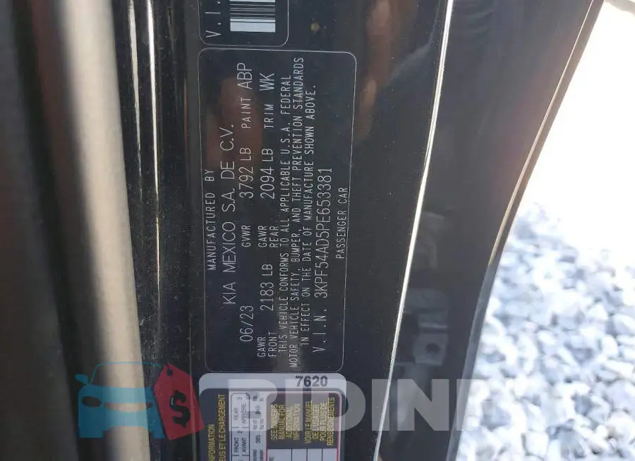 3KPF54AD5PE653381 Photo# 12