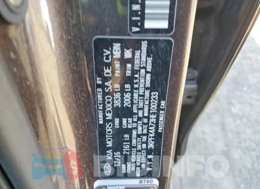 3KPFK4A73HE100233 Photo# 12