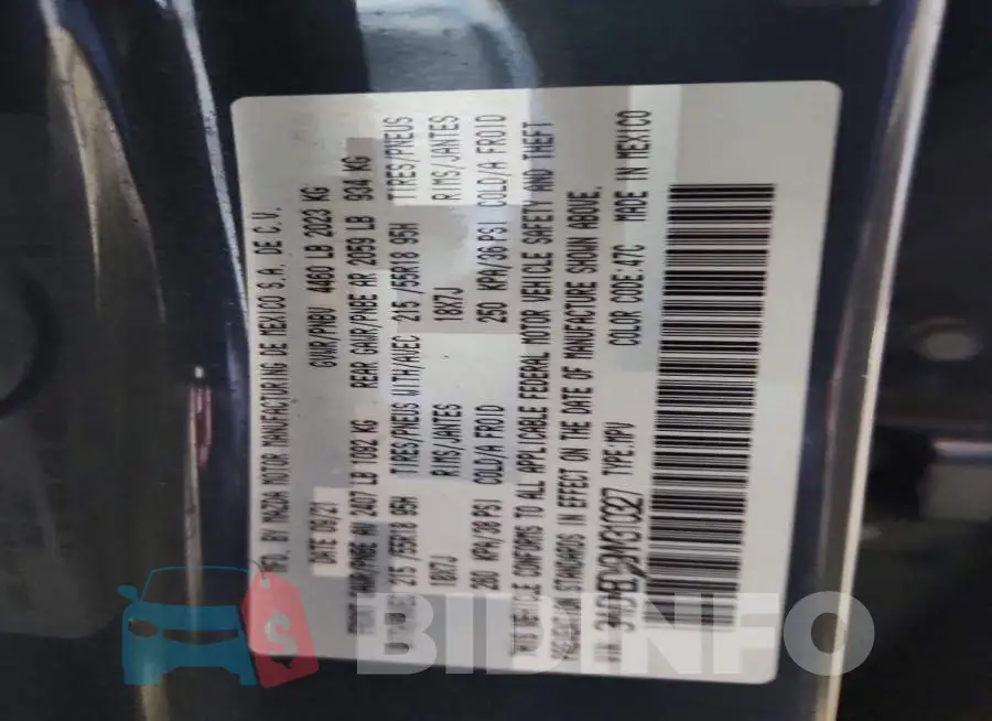 3MVDMBDY9MM310327 Photo# 12