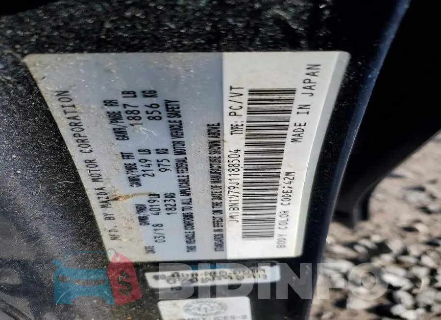 JM1BN1V79J1188504 Photo# 13