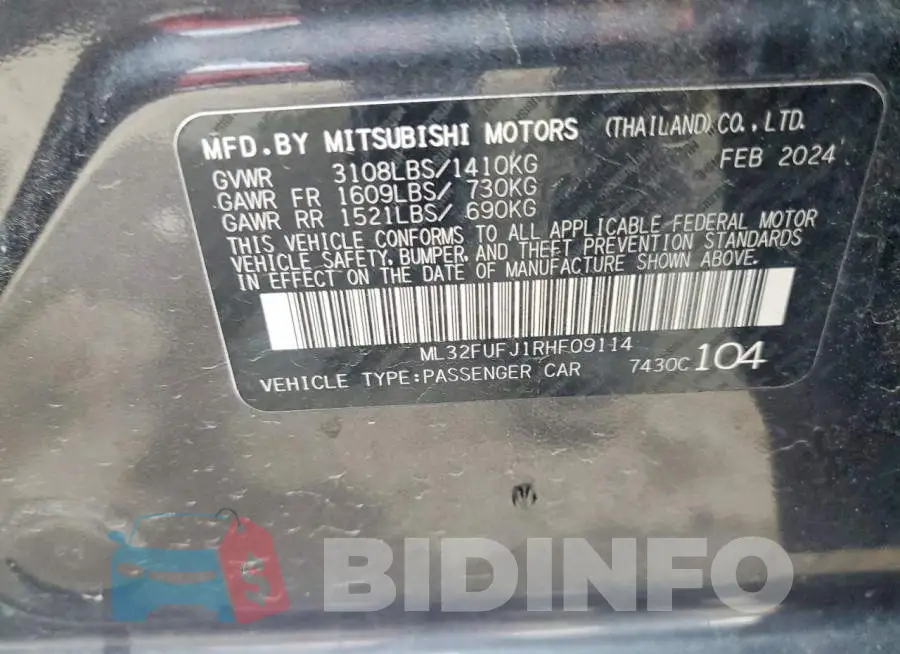 ML32FUFJ1RHF09114 Photo# 12