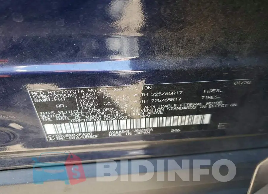 JTMP1RFV6LD056993 Photo# 13