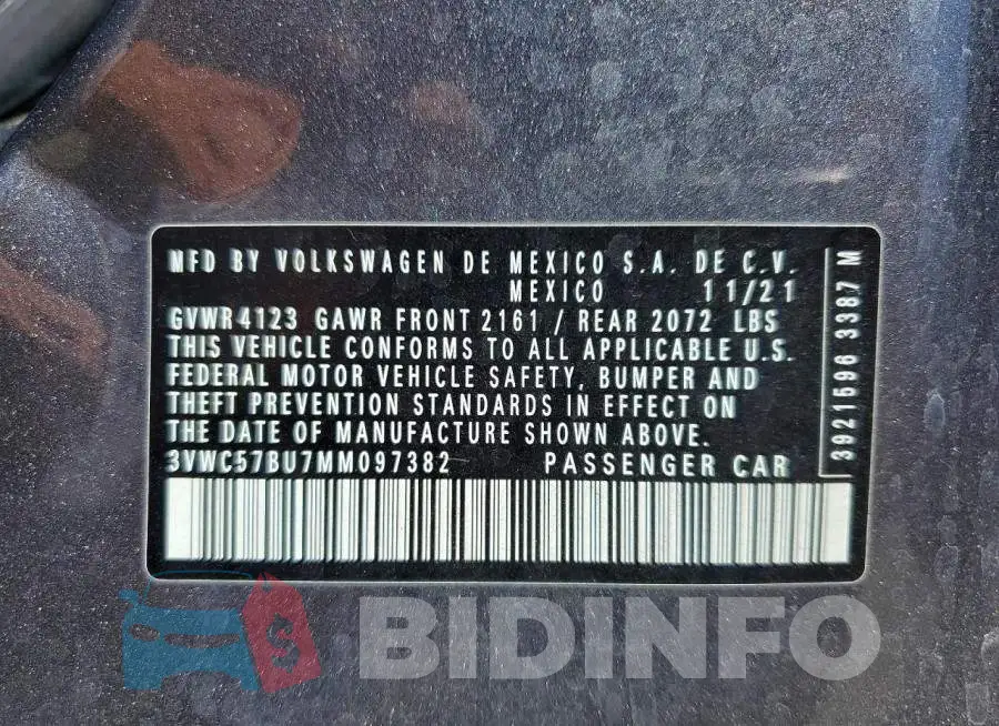 3VWC57BU7MM097382 Photo# 12