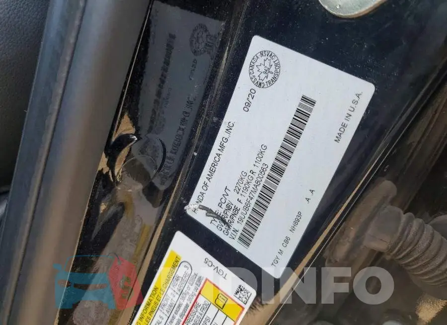 19UUB6F47MA800563 Photo# 12