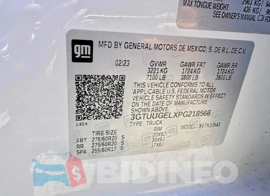 3GTUUGELXPG218566 Photo# 10