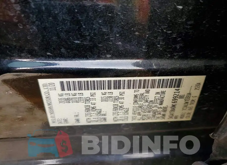 5N1AT3BA0MC699214 Photo# 12