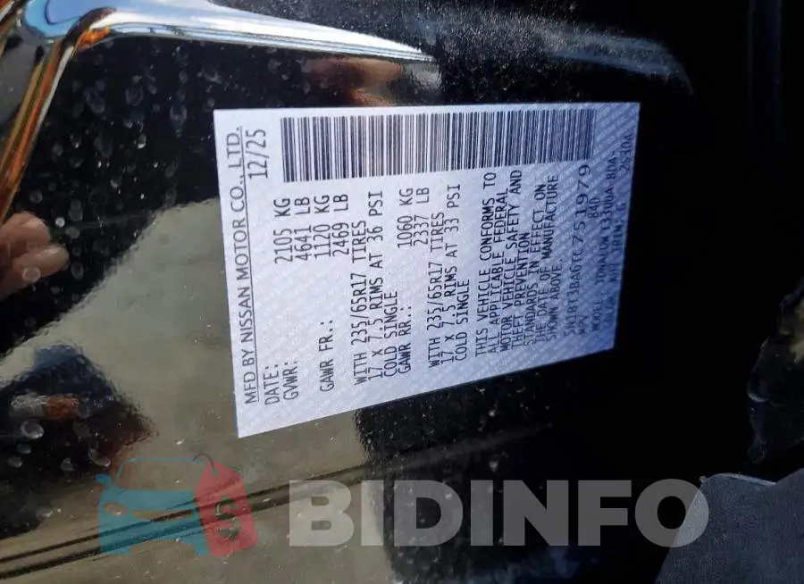 5N1BT3BA6TC751979 Photo# 13