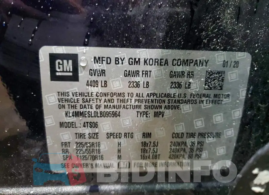 KL4MMESL0LB095964 Photo# 13