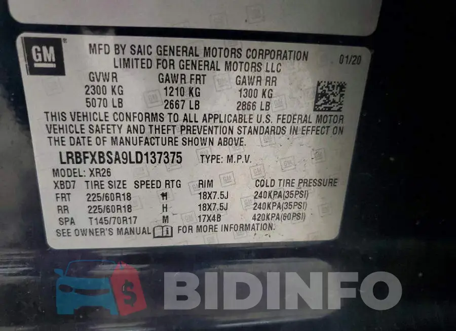 LRBFXBSA9LD137375 Photo# 13