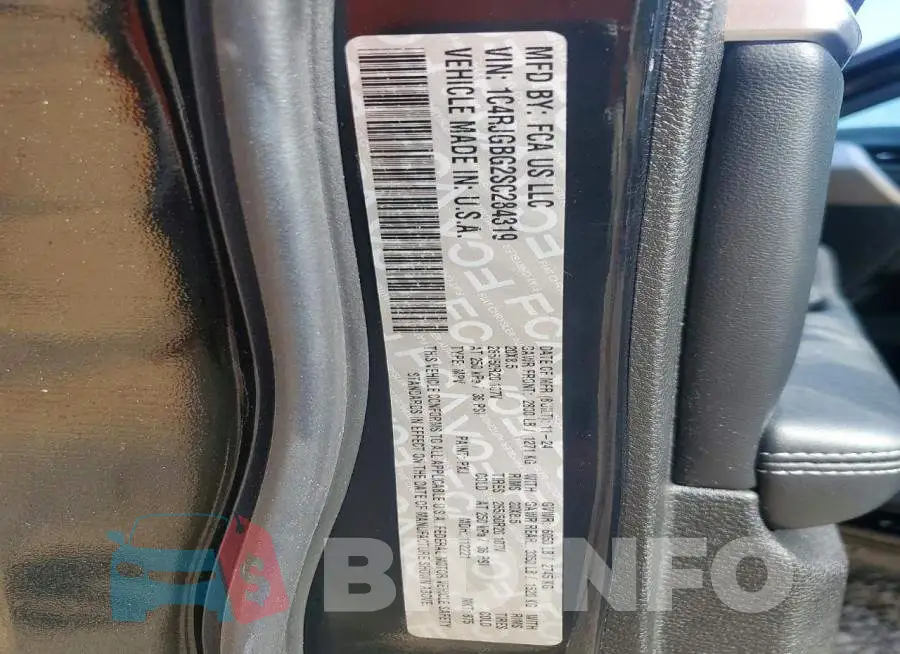 1C4RJGBG2SC284319 Photo# 14