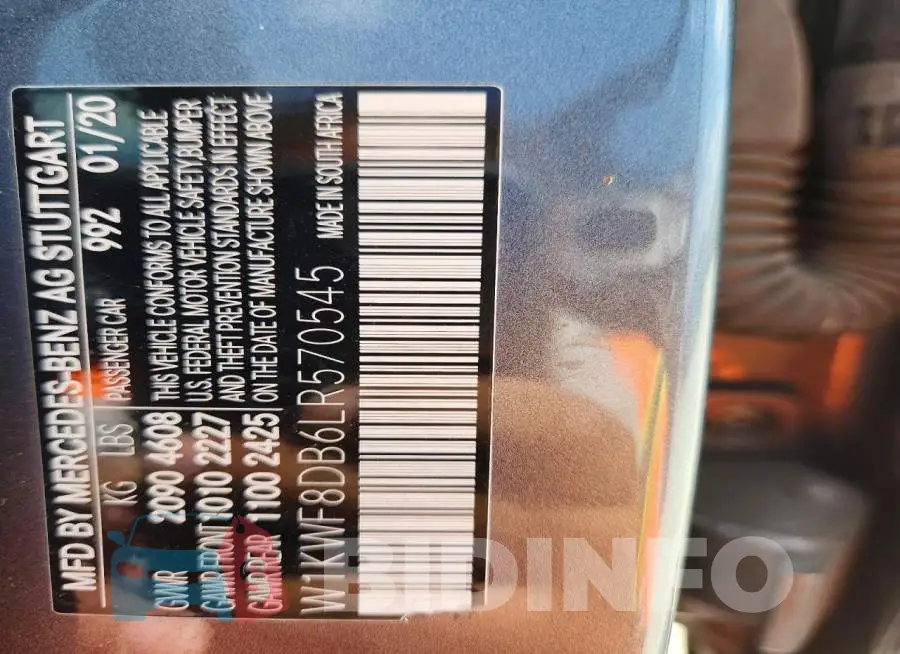 W1KWF8DB6LR570545 Photo# 13