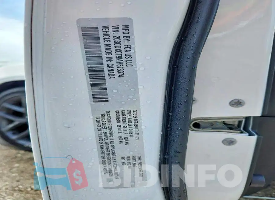 2C3CDXCT9MH673374 Photo# 12