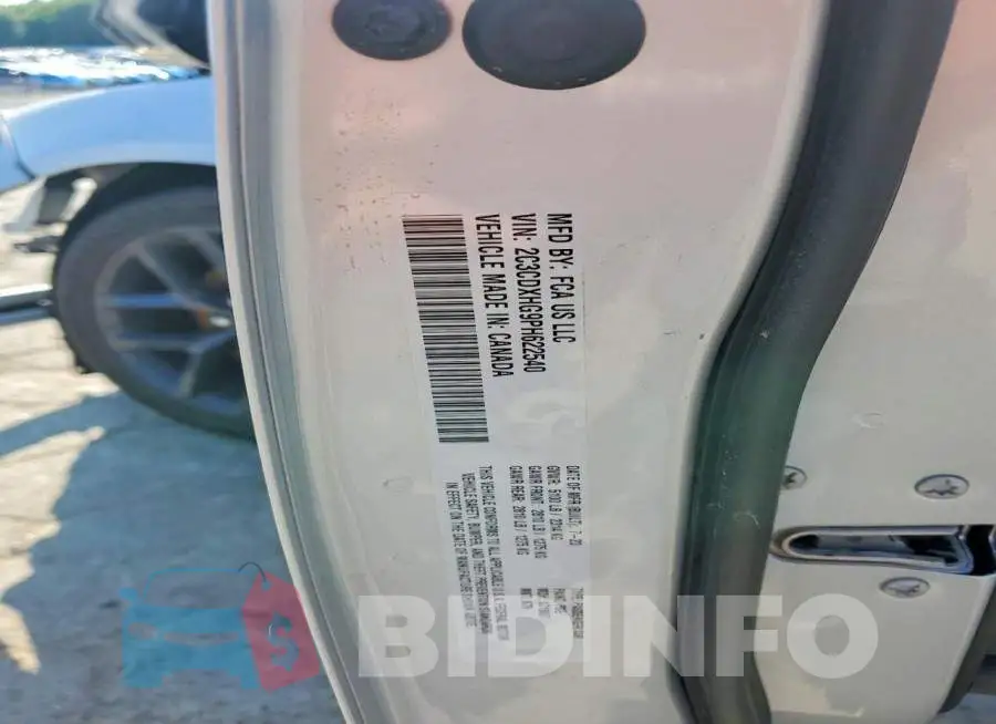 2C3CDXHG9PH622540 Photo# 12