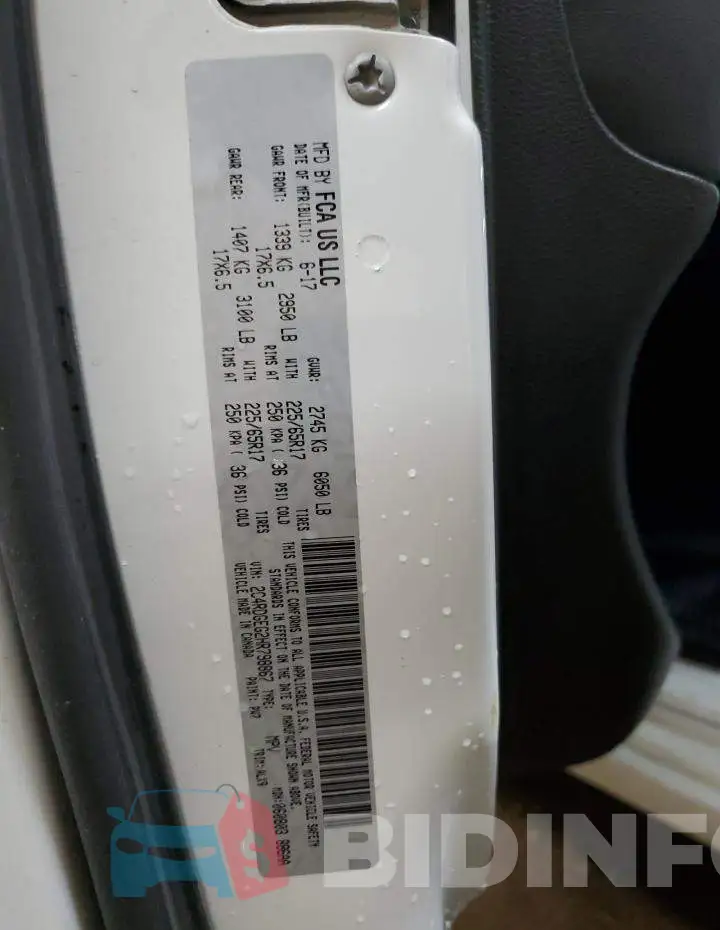 2C4RDGEG2HR798867 Photo# 13