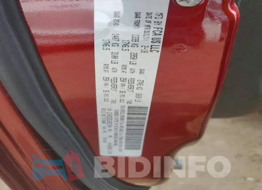 2C4RDGEG5JR221644 Photo# 13