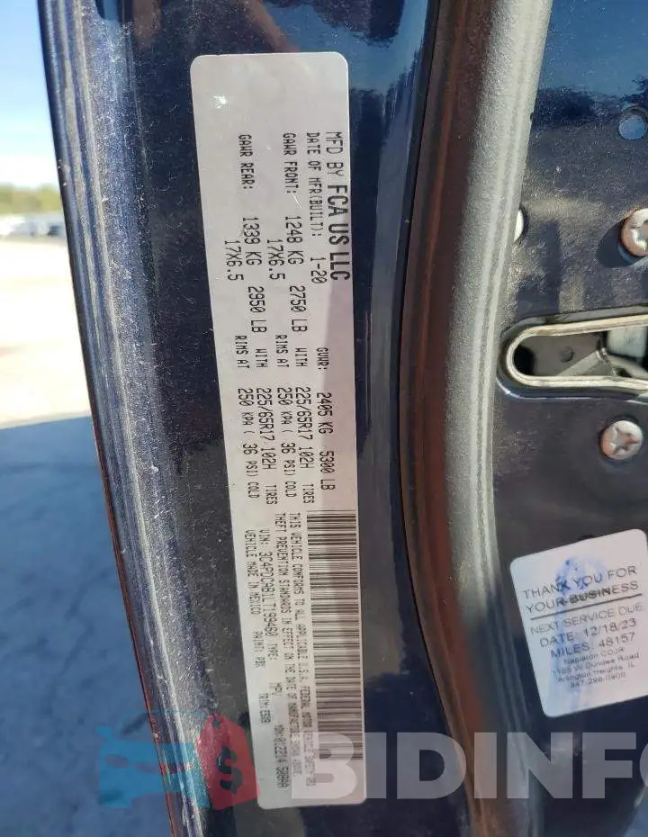 3C4PDCAB1LT199460 Photo# 13
