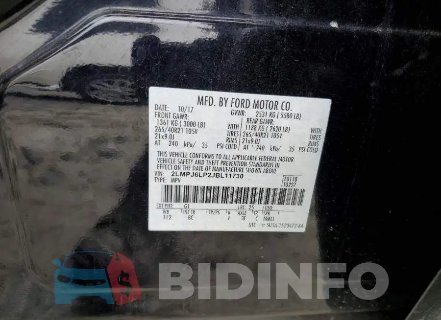 2LMPJ6LP2JBL11730 Photo# 12