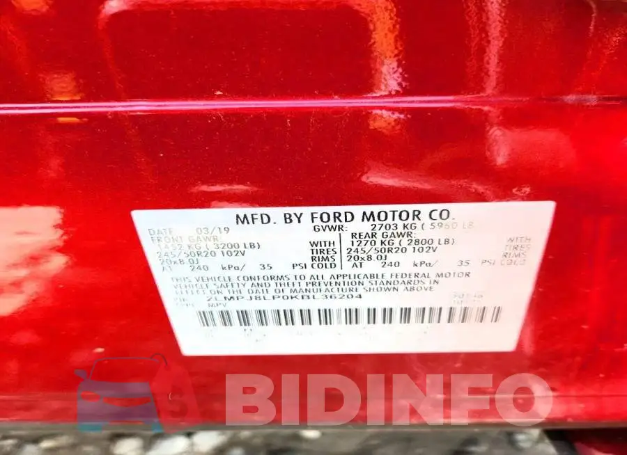 2LMPJ8LP0KBL36204 Photo# 13