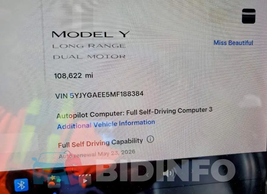 5YJYGAEE5MF188384 Photo# 9