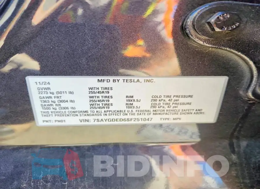 7SAYGDED6SF251047 Photo# 13