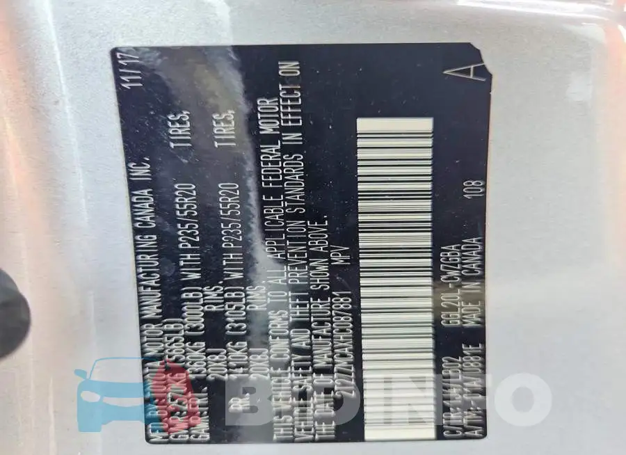 2T2ZZMCAXHC087881 Photo# 13