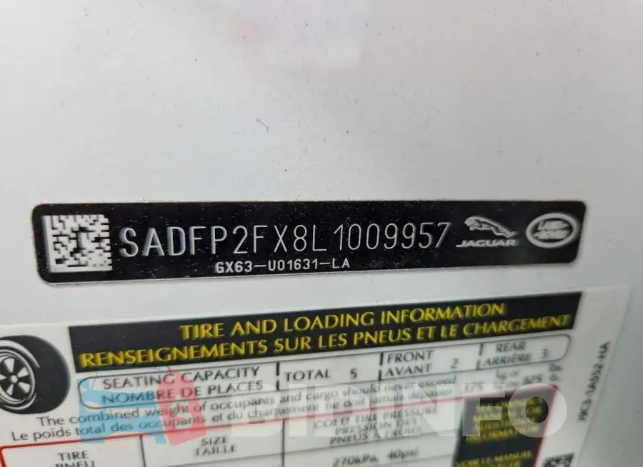 SADFP2FX8L1009957 Photo# 14