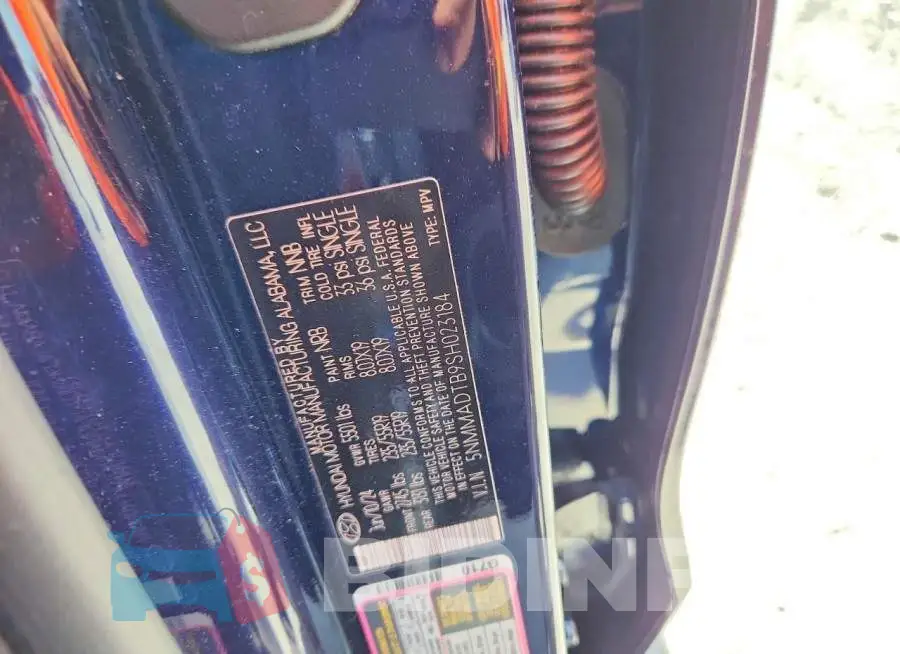 5NMMADTB9SH023184 Photo# 13