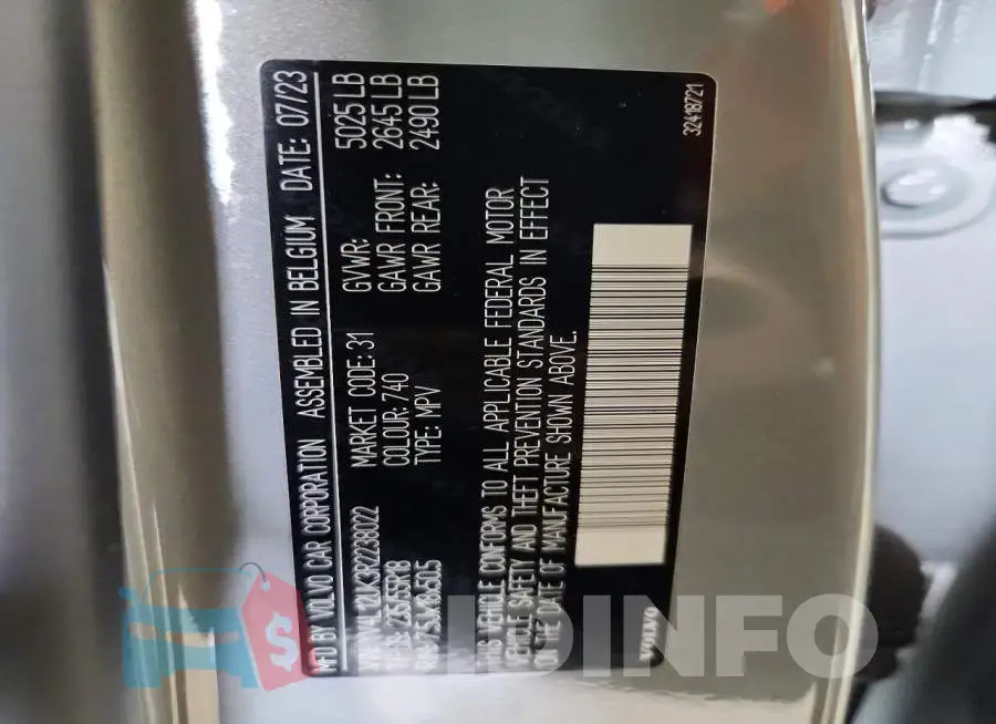 YV4L12UK3R2238022 Photo# 13