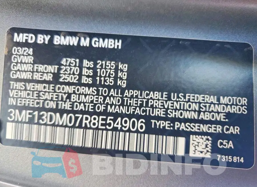 3MF13DM07R8E54906 Photo# 12