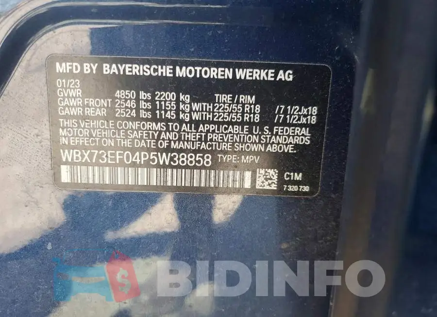 WBX73EF04P5W38858 Photo# 13