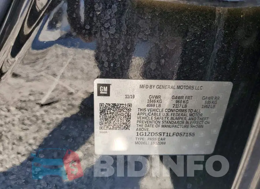 1G1ZD5ST1LF057155 Photo# 12
