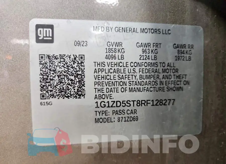1G1ZD5ST8RF128277 Photo# 12