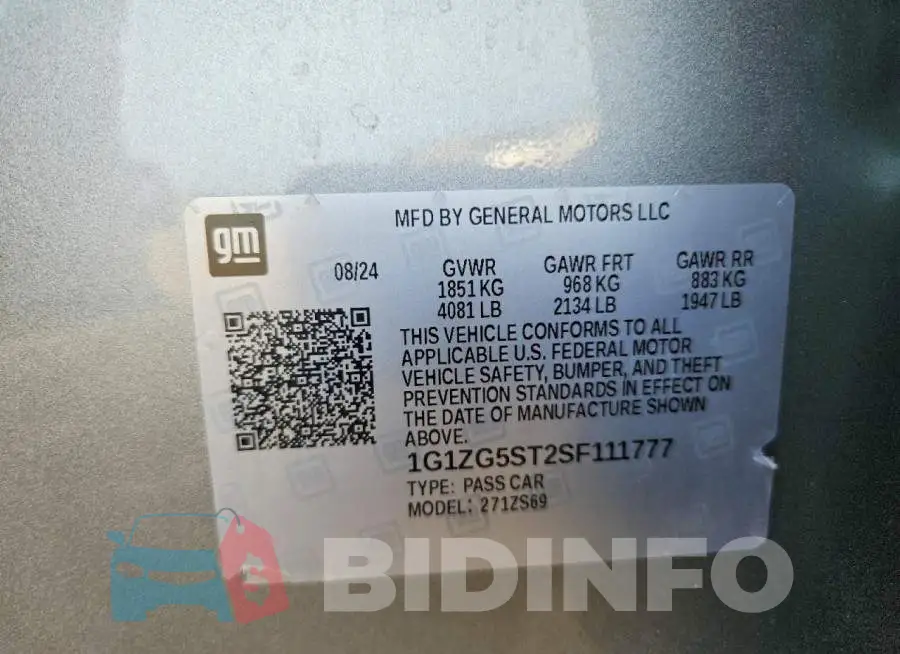 1G1ZG5ST2SF111777 Photo# 12