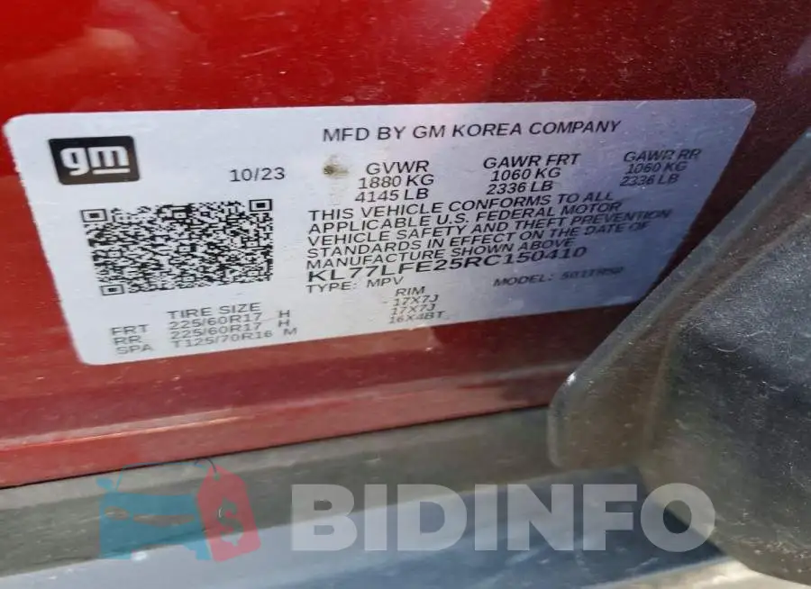 KL77LFE25RC150410 Photo# 13