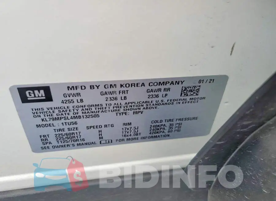 KL79MPSL4MB132505 Photo# 14