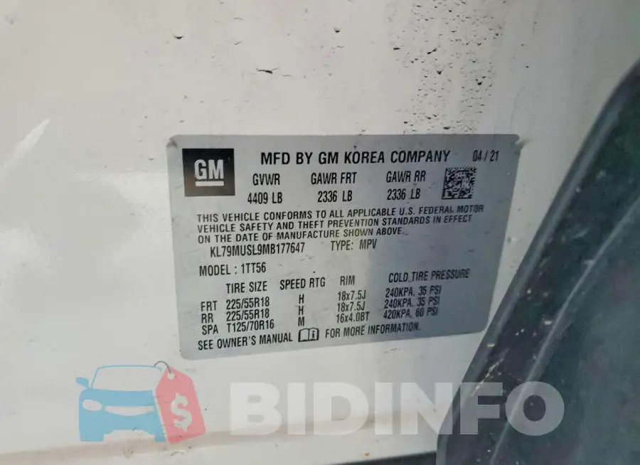 KL79MUSL9MB177647 Photo# 13