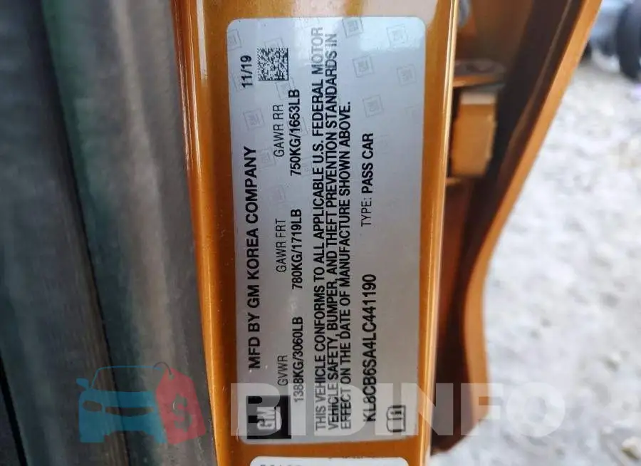 KL8CB6SA4LC441190 Photo# 12