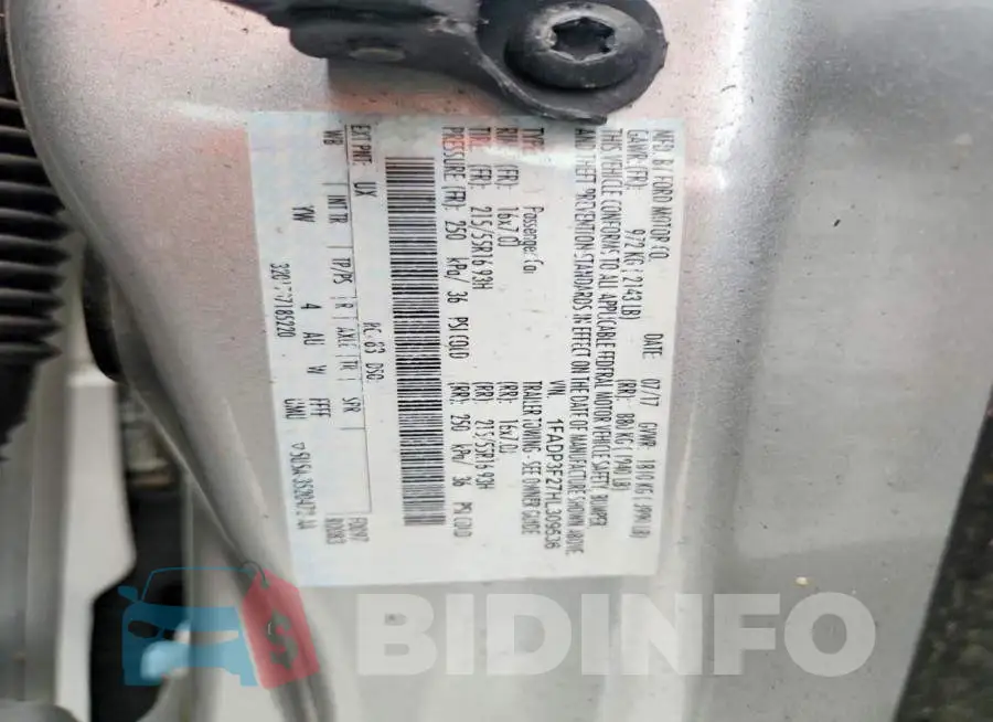 1FADP3F27HL309536 Photo# 12
