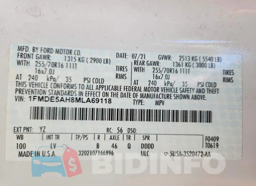 1FMDE5AH8MLA69118 Photo# 14