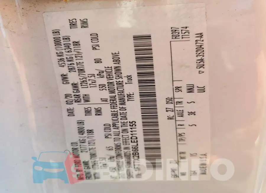1FT7X2B66LED11155 Photo# 12
